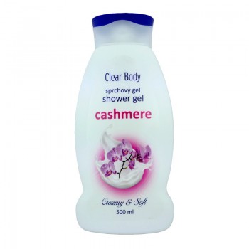 CLEAR BODY CREAMY&SOFT CASHMERE Sprchový gel 500ml